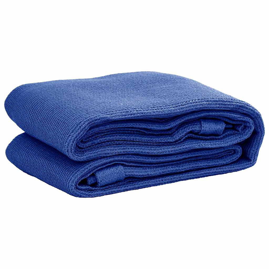 vidaXL Tent Carpet 400x600 cm Blue HDPE 2