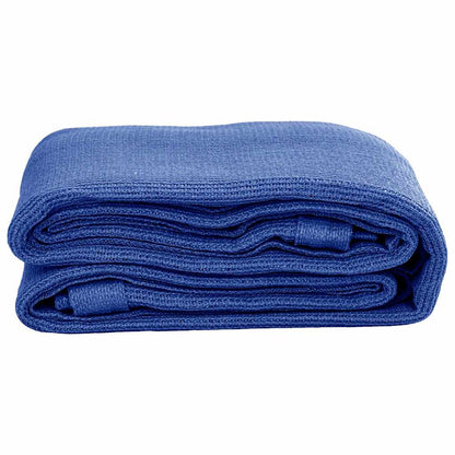 vidaXL Tent Carpet 400x600 cm Blue HDPE 3