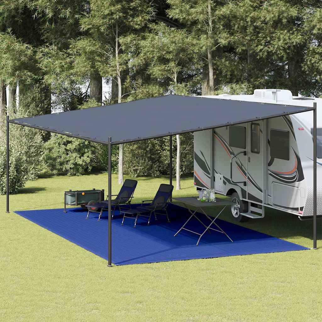 vidaXL Tent Carpet 400x600 cm Blue HDPE 1