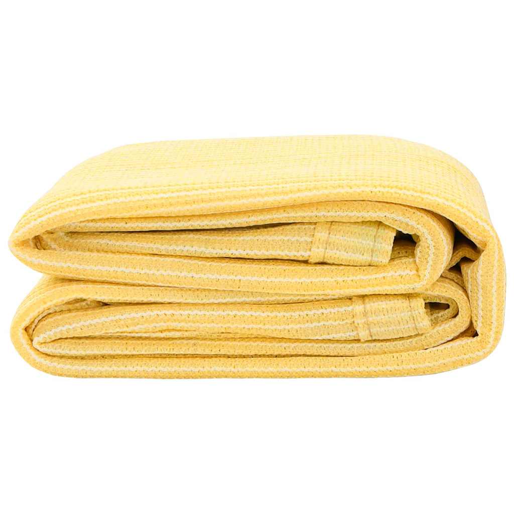 vidaXL Tent Carpet Beige 400x800 cm HDPE 3