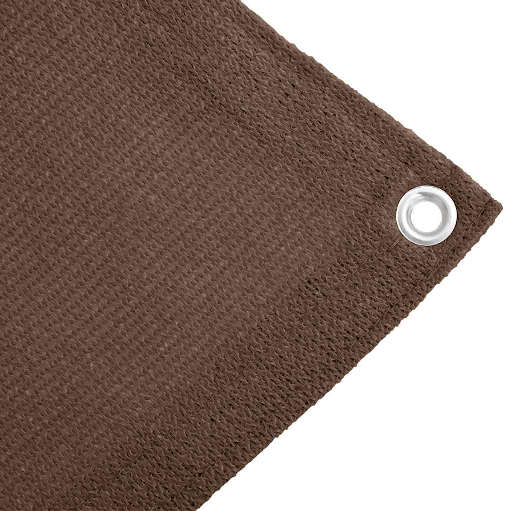 vidaXL Tent Carpet 400x500 cm Brown 4