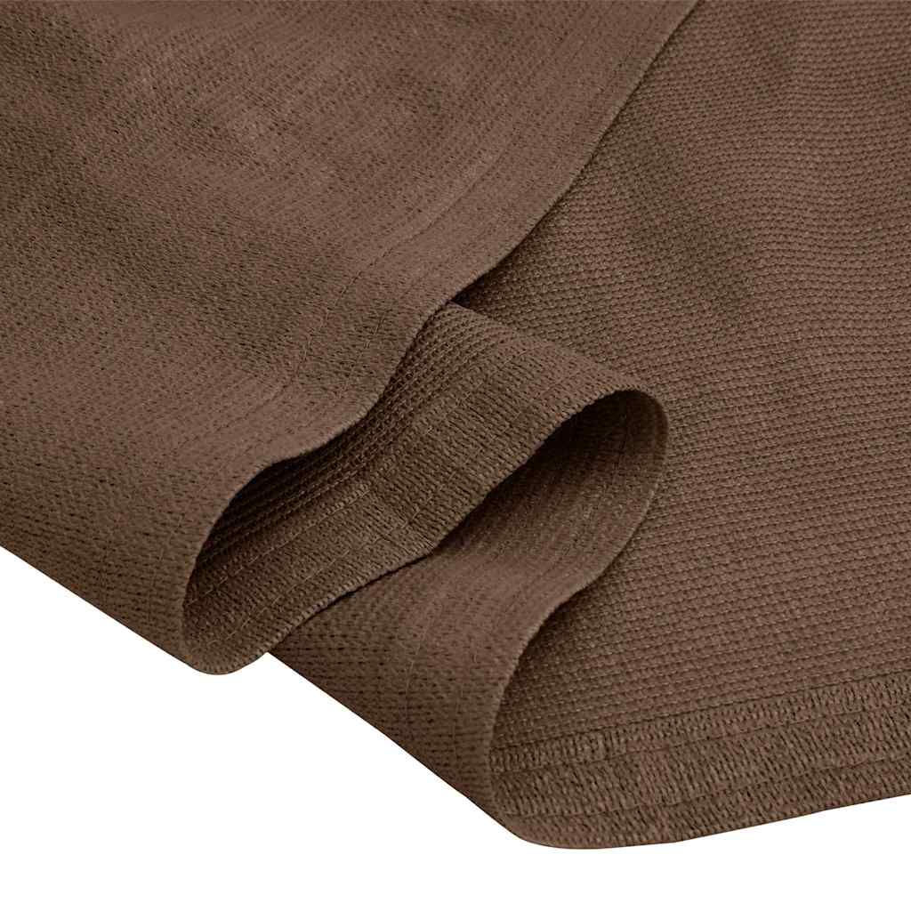 vidaXL Tent Carpet 400x500 cm Brown 6