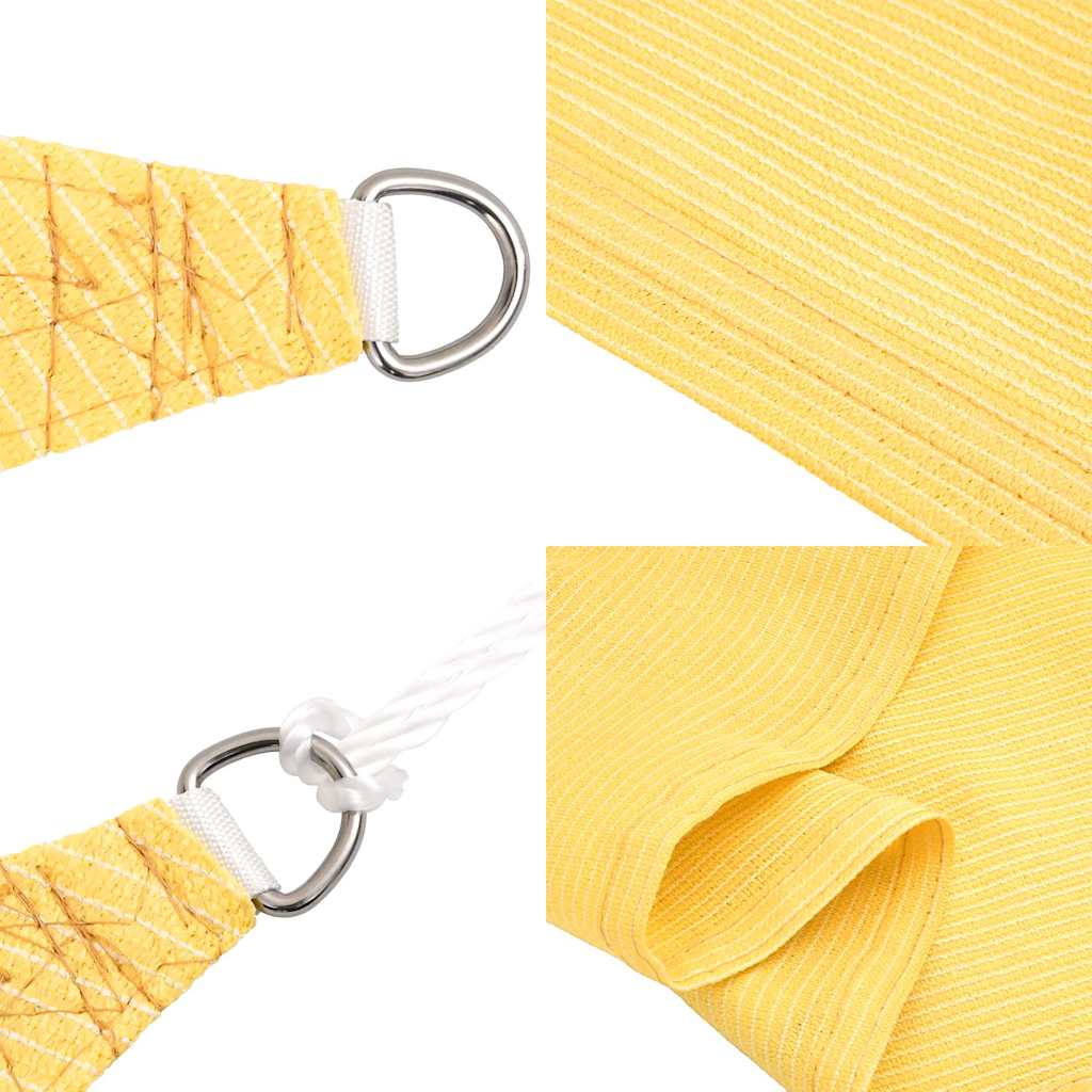Sunshade Sail 160 g/m² 7x7 m HDPE Beige