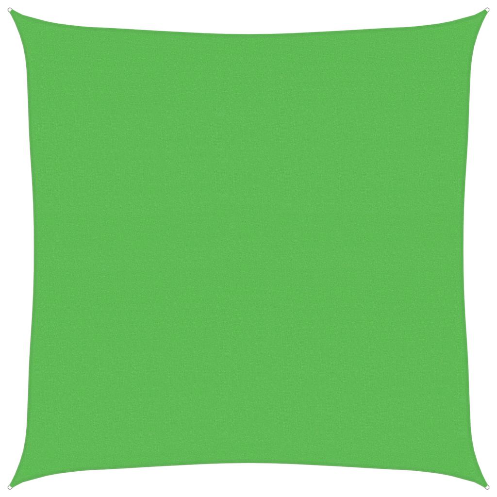 vidaXL Sunshade Sail 160 g/m² Light Green 5x5 m HDPE 2