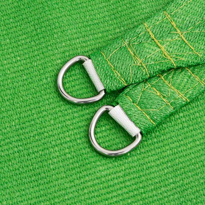 vidaXL Sunshade Sail 160 g/m² Light Green 5x5 m HDPE 6