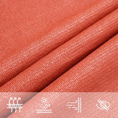 vidaXL Sunshade Sail 160 g/m² Rectangular Terracotta 3.5x4.5 m HDPE 6