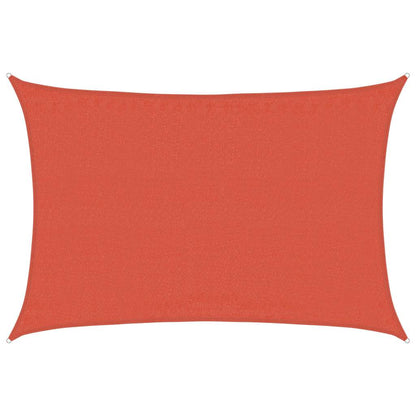 vidaXL Sunshade Sail 160 g/m² Rectangular Terracotta 3.5x5 m HDPE 2