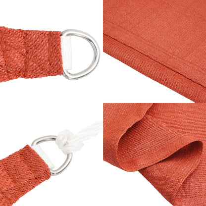 vidaXL Sunshade Sail 160 g/m² Terracotta 4x6 m HDPE 6