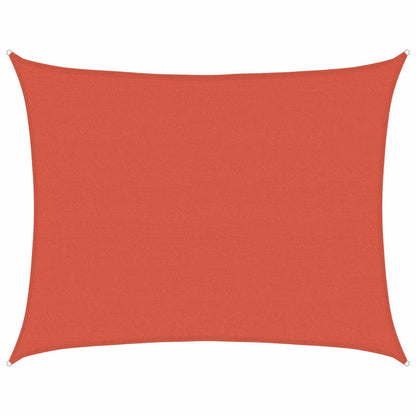 Sunshade Sail 160 g/m² 6x7 m HDPE Terracotta
