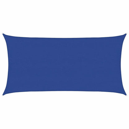 vidaXL Sunshade Sail 160 g/m² Rectangular Blue 4x7 m HDPE 2