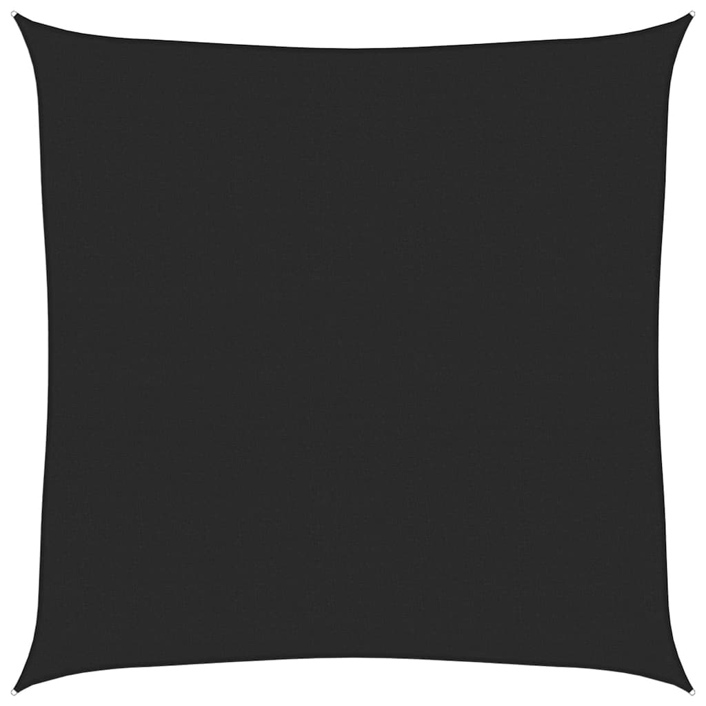 vidaXL Sunshade Sail 160 g/m² Black 5x5 m HDPE 2