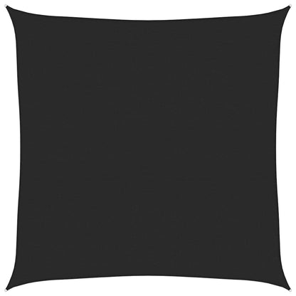 vidaXL Sunshade Sail 160 g/m² Black 5x5 m HDPE 2