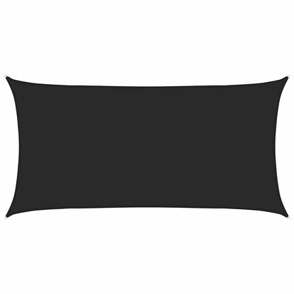 vidaXL Sunshade Sail 160 g/m² Black 4x7 m HDPE 2