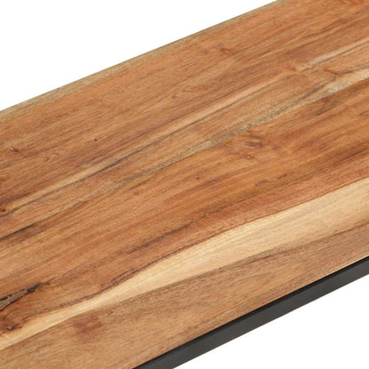 vidaXL TV Cabinet | Natural | Solid Acacia Wood | Medium | TV Cabinet 6