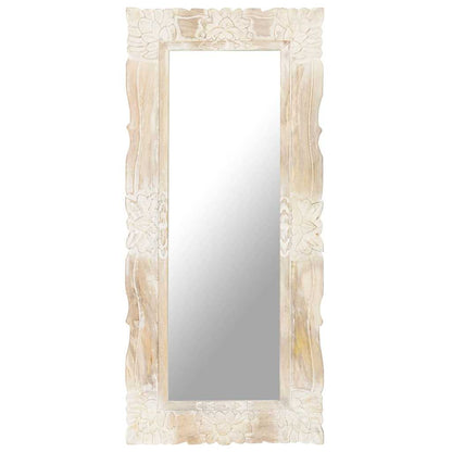 vidaXL Mirror Solid Mango Wood