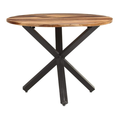 Dining Table Ø 100 x 75 cm Solid acacia wood