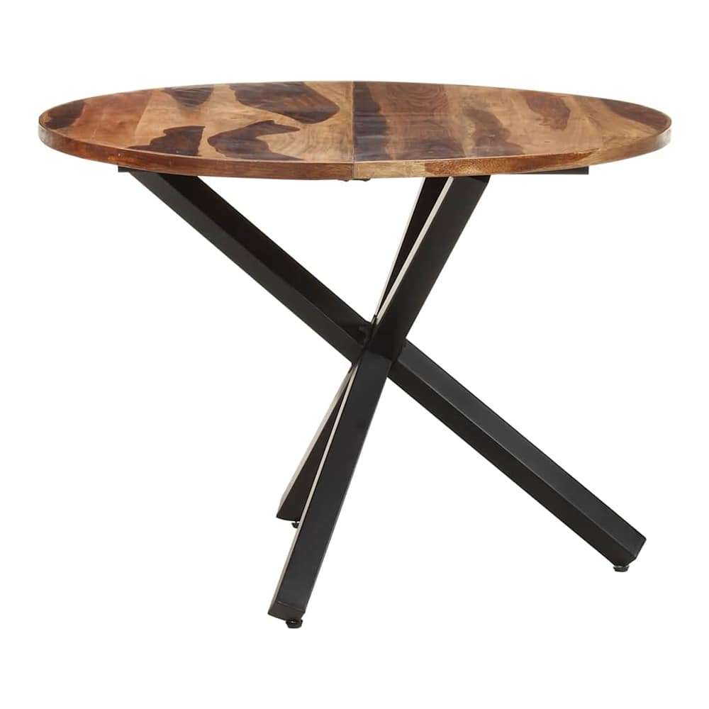 Dining Table Ø 100 x 75 cm Solid acacia wood