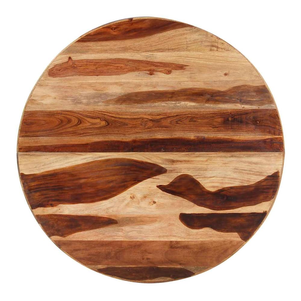 Dining Table Ø 100 x 75 cm Solid acacia wood