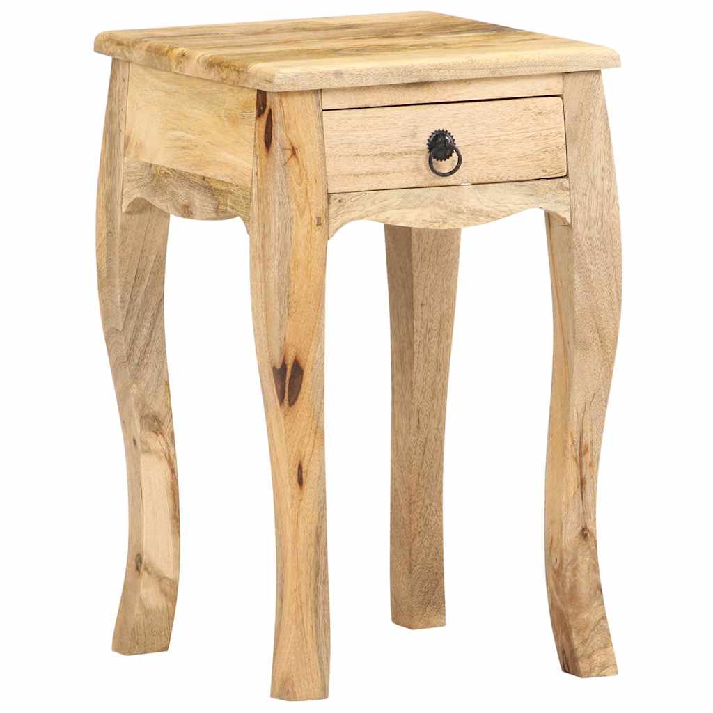 321707 vidaXL Bed Cabinet 28x28x46 cm Solid Mango Wood 2
