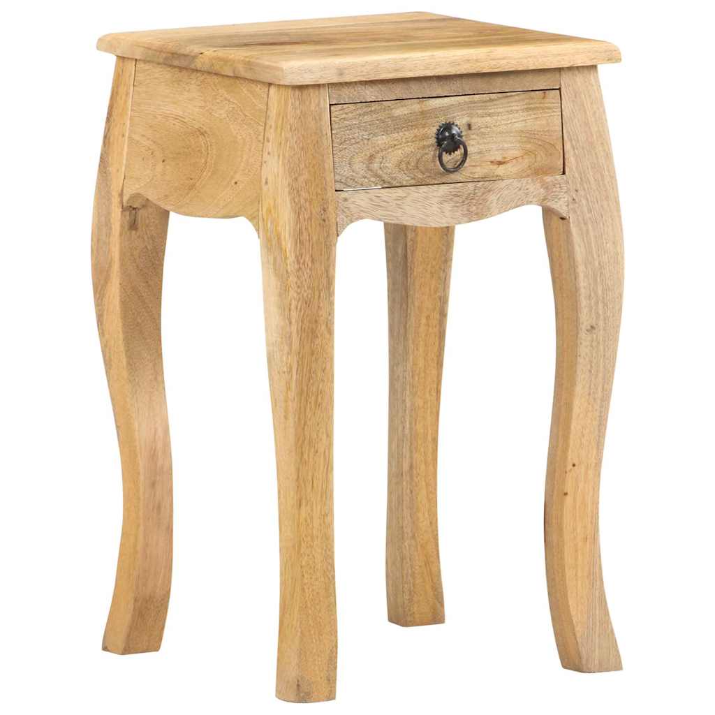321707 vidaXL Bed Cabinet 28x28x46 cm Solid Mango Wood 6