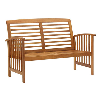 Oil Natural Solid Acacia Wood Bench