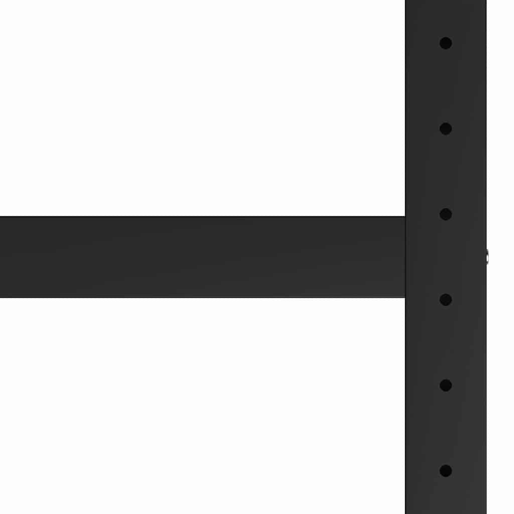 vidaXL Work Bench Frame Metal 120x57x79 cm Black and Red 5
