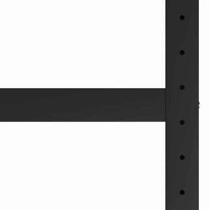 vidaXL Work Bench Frame Metal 150x57x79 cm Black and Red 4