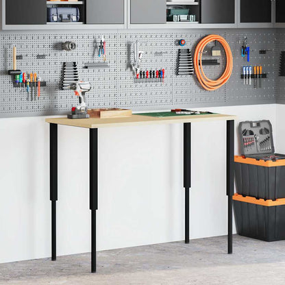vidaXL Metal Frame | Set of 2 | Black | Powder-coated metal | Small 1