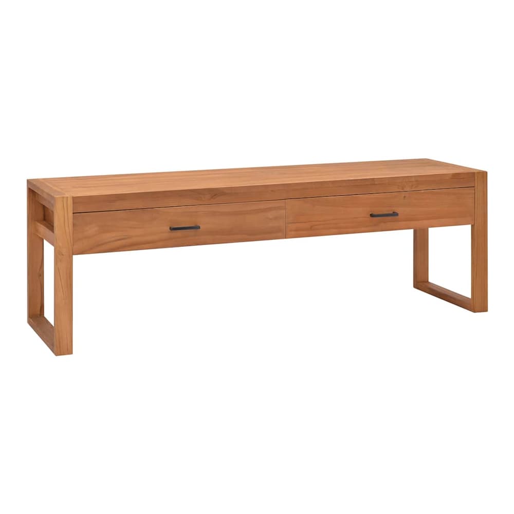 TV Cabinet 100x40x45 cm Teak Wood 140 cm