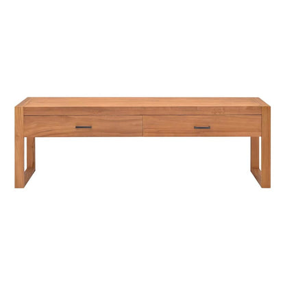 TV Cabinet 100x40x45 cm Teak Wood 140 cm