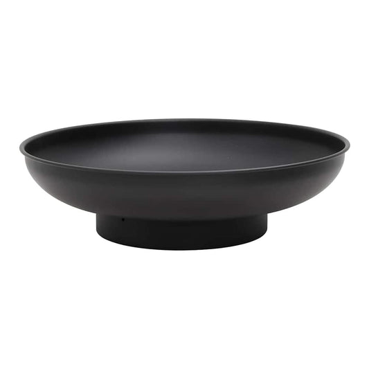 Fire Pit 57 cm Steel Black Φ 57 x 16 cm