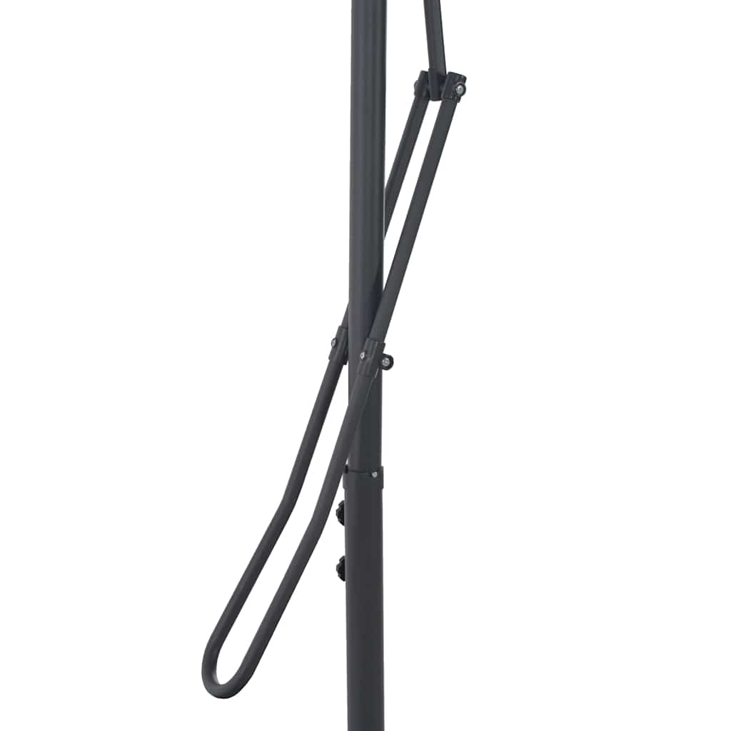 Outdoor Parasol with Steel Pole 300 cm Red