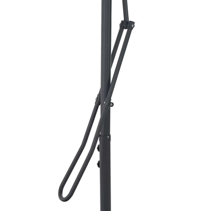 Outdoor Parasol with Steel Pole 300 cm Red
