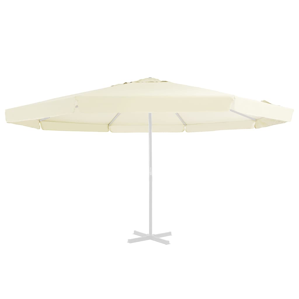 Replacement Fabric for Outdoor Parasol 515 cm Sand Φ 515 cm