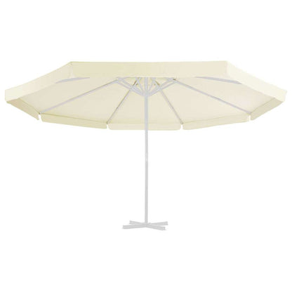 Replacement Fabric for Outdoor Parasol 515 cm Sand Φ 515 cm