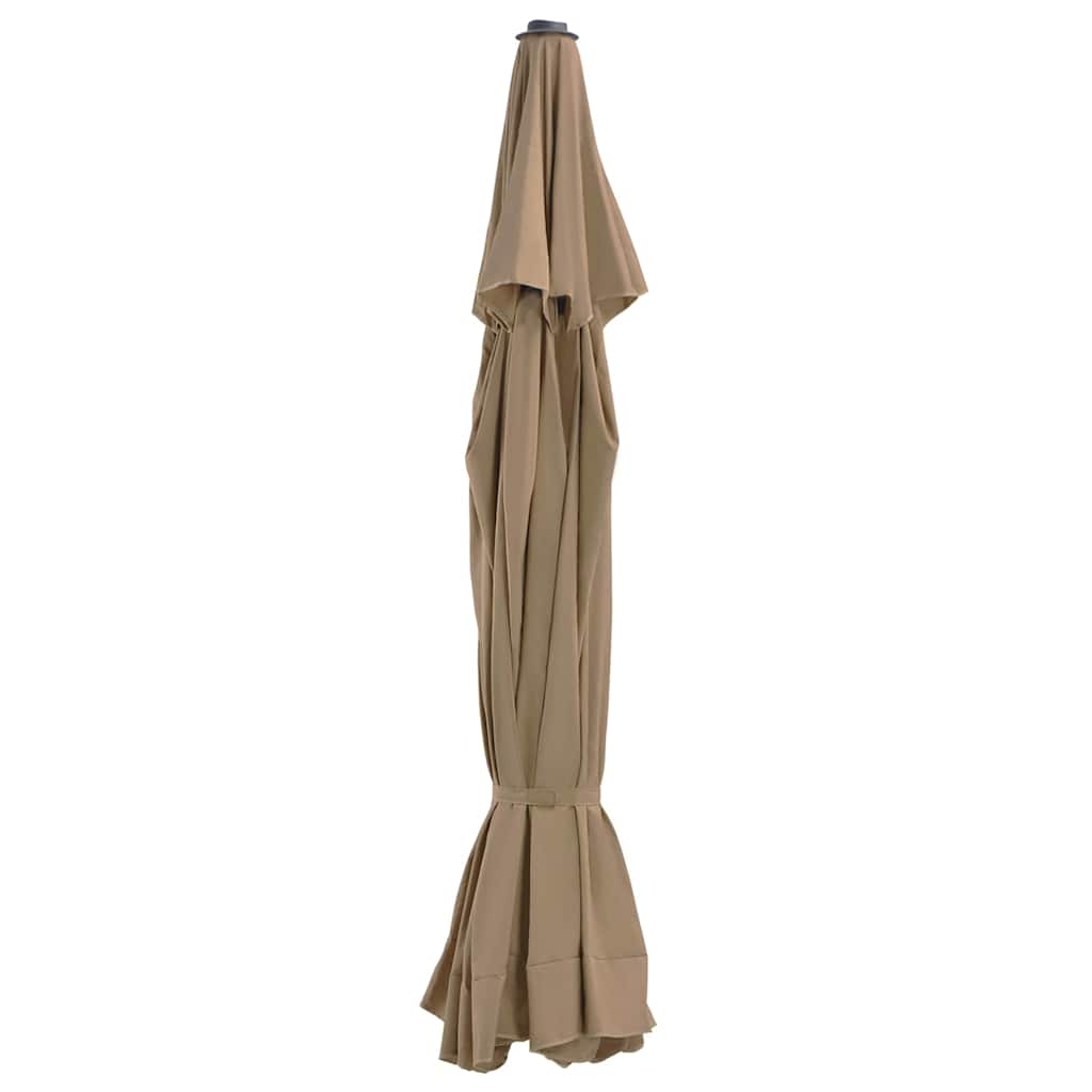 vidaXL Replacement Fabric | Taupe | 100% polyester | Large | Foldable 1