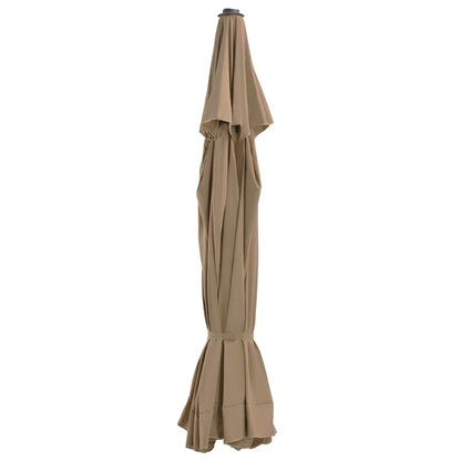 vidaXL Replacement Fabric | Taupe | 100% polyester | Large | Foldable 1