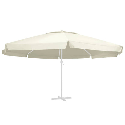 vidaXL Replacement Fabric | Sand | Polyester with PA coating | 600 cm diameter 2