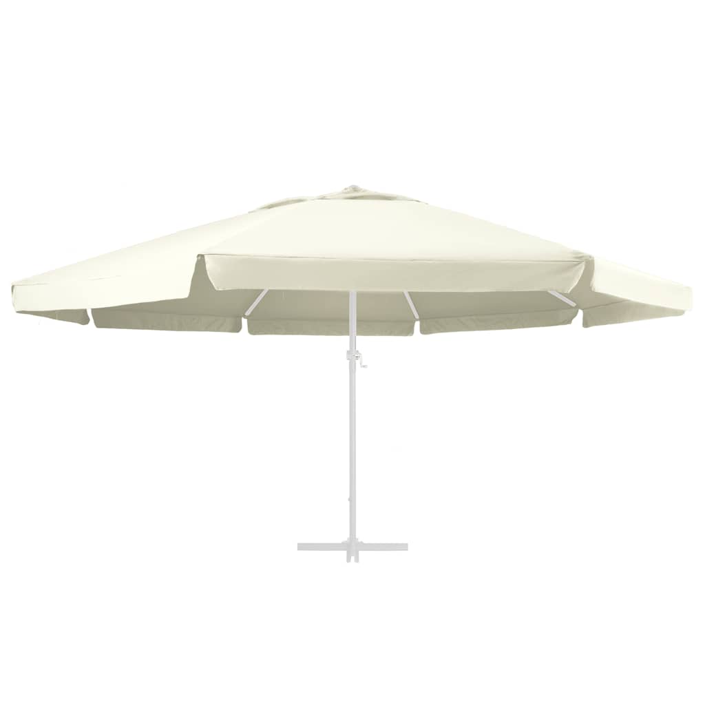 vidaXL Replacement Fabric | Sand | Polyester with PA coating | 600 cm diameter 3