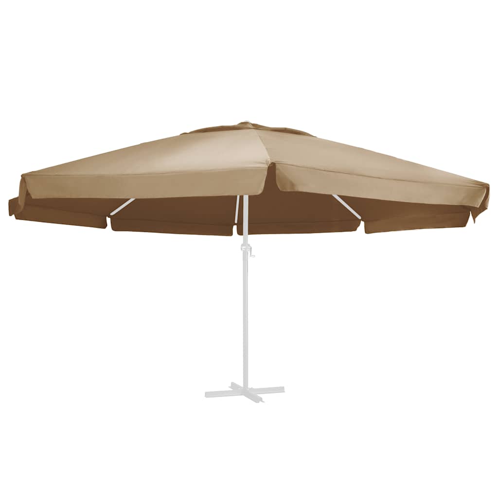 vidaXL Replacement Fabric | Taupe | 100% polyester with PA coating 2