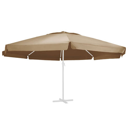 vidaXL Replacement Fabric | Taupe | 100% polyester with PA coating 2