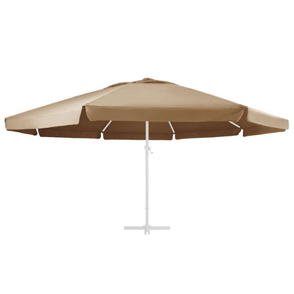 vidaXL Replacement Fabric | Taupe | 100% polyester with PA coating 3