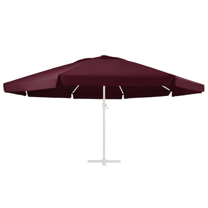 vidaXL Replacement Fabric for Outdoor Parasol Bordeaux Red 610 cm 3
