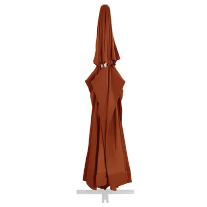 vidaXL Replacement Fabric for Outdoor Parasol Terracotta 610 cm 4