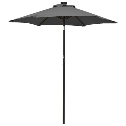 vidaXL Garden Parasol | Anthracite and Dark Grey | Polyester, Aluminium | Medium 1