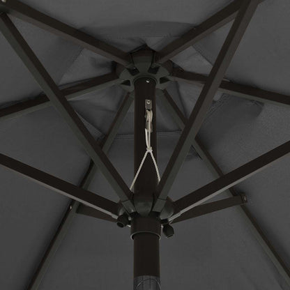 vidaXL Garden Parasol | Anthracite and Dark Grey | Polyester, Aluminium | Medium 5