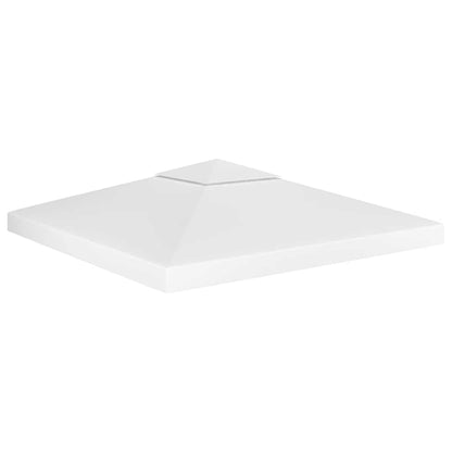 vidaXL 2-Tier Gazebo Top Cover 310 g/m² 3x3 m White 1