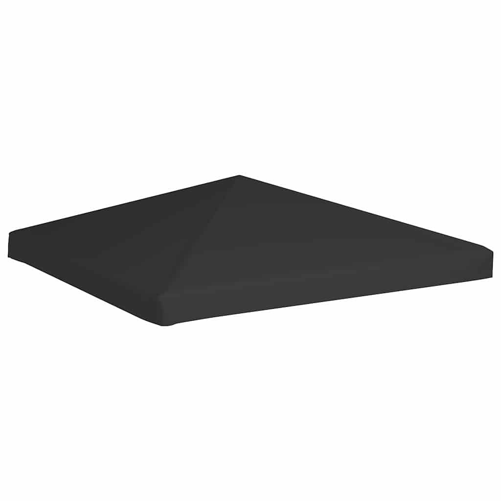 vidaXL Gazebo Top Cover 270 g/m² 3x3 m Black 1
