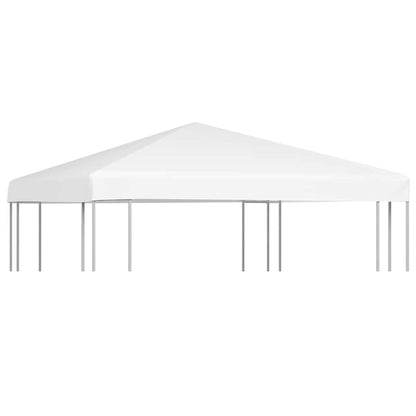 vidaXL Gazebo Top Cover 270 g/m² 3x3 m White 2