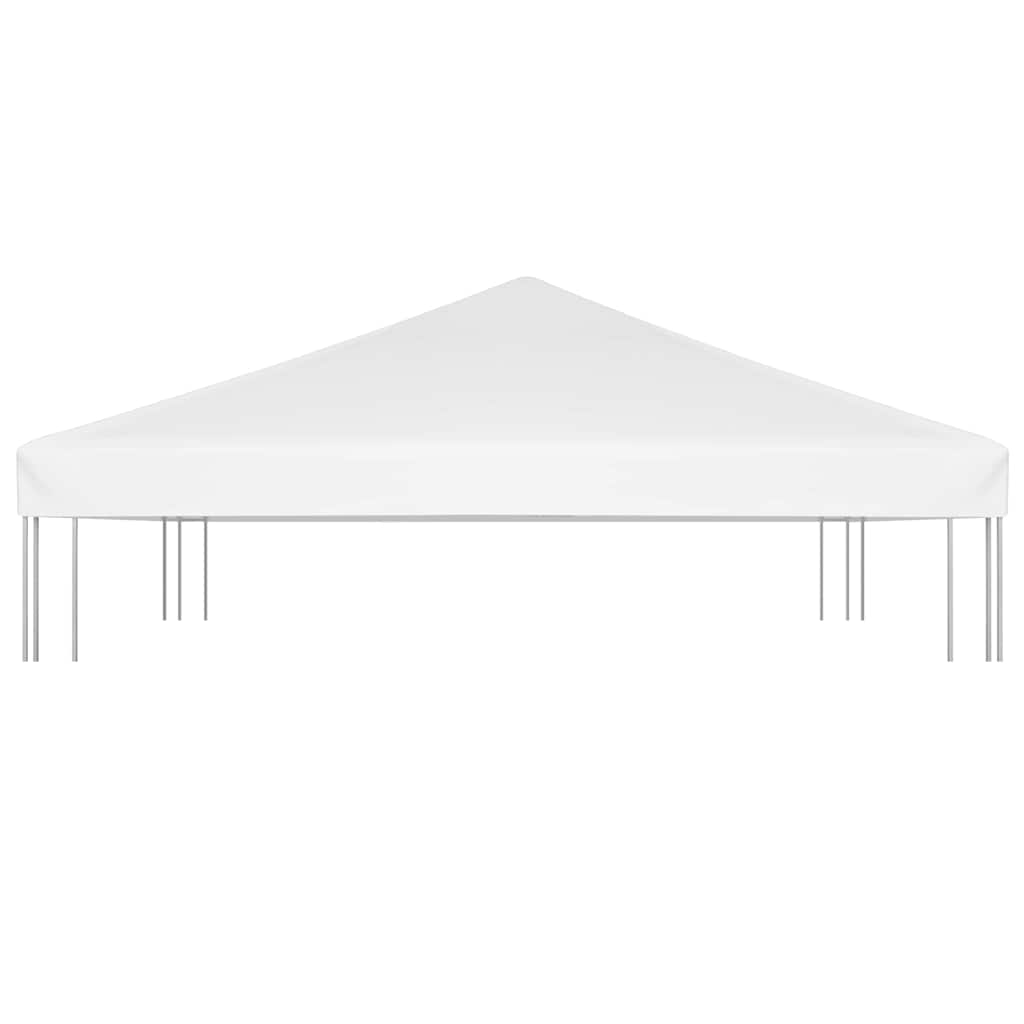vidaXL Gazebo Top Cover 270 g/m² 3x3 m White 3